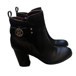 Tommy Hilfiger Daicee Ankle Boot Size 8M Black